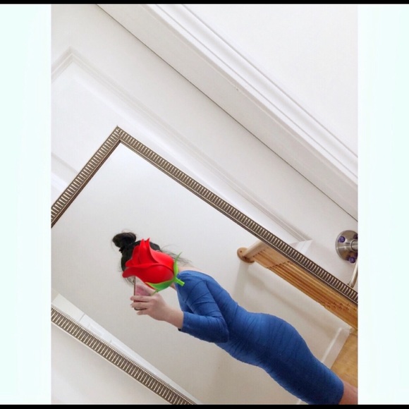 Arden B blue bodycon mini dress - Picture 4 of 6